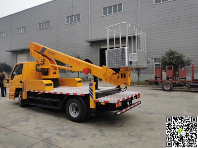國六江鈴17.5米伸縮臂高空作業(yè)車(chē)