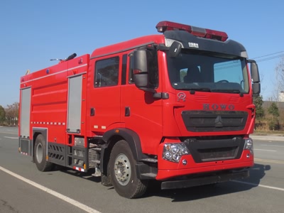 國六重汽TX8噸泡沫消防車(chē)