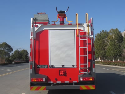 國六重汽TX8噸泡沫消防車(chē)