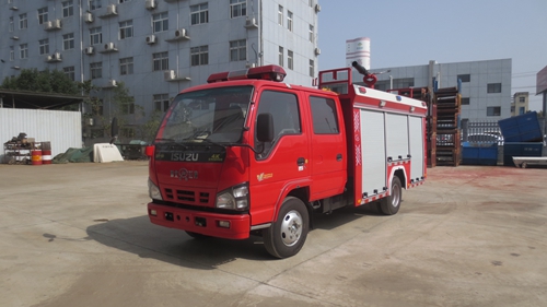 國六慶鈴2.5噸水罐消防車(chē)