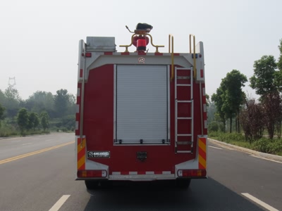國五重汽豪沃24噸水罐消防車(chē)