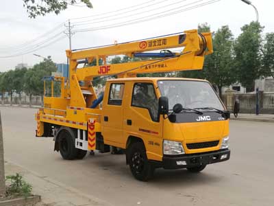 國五江鈴雙排12米高空作業(yè)車(chē)(藍牌)