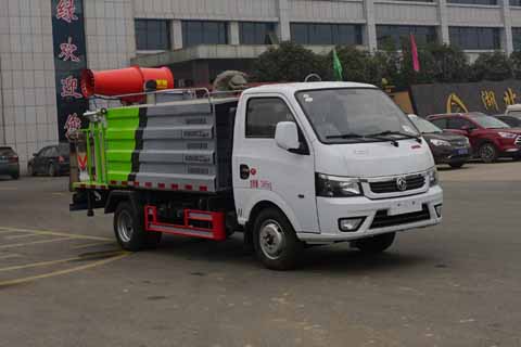 國六東風(fēng)逸途小型多功能抑塵車(chē)(藍牌)