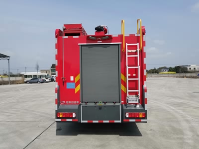 國五重汽1噸干粉水聯(lián)用消防車(chē)