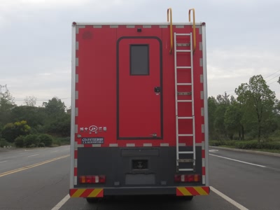 國六重汽T5X豪沃器材消防車(chē)  機具運輸車(chē)