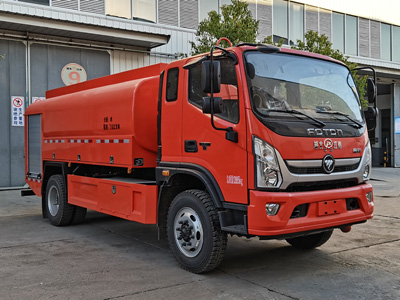 福田奧鈴四驅8噸森林供水車(chē)